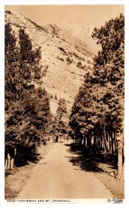 Waterton Lakes national Park, Driveway and Mt.  Crandall    RPC