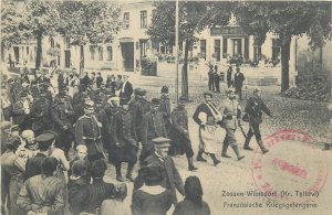 World War 1914/18 Germany Zossen Wünsdorf - French prisoners of war 