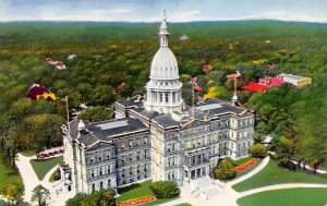 The State Capitol View Lansing MI 