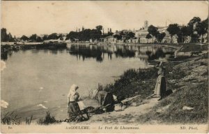 CPA Angouleme- Le Port de Lhoumeau FRANCE (1073506)