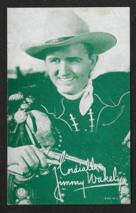 ARCADE CARD Cowboy Entertainer Jimmy Wakely