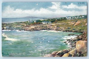 Cape Town S. Africa Postcard Botany Bay Queens Hotel c1910 Oilette Tuck Art