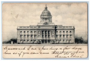 1906 The New Camden County Court House New Jersey NJ Antique Posted Postcard