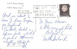 HKH Prinses Irene, Beatrix Holland Postal Used Unknown 