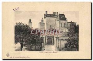 Old Postcard Uzes The duchy Entree