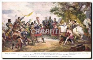 Versailles - The Museum - Battle of Bouvines - Old Postcard