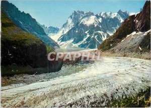 Postcard Modern Colors and light of Chamonix France (Haute Savoie)