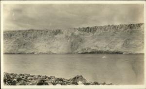 Childs Glaciers Alaska c1920 Real Photo Postcard