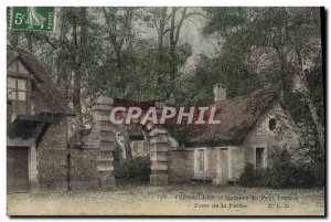 Old Postcard Versailles Hameau du Petit Trianon Farm Gate