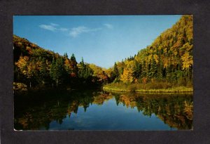 NS Cape Breton Melanie Lake Petite Etang Nova Scotia Carte Postale Postcard