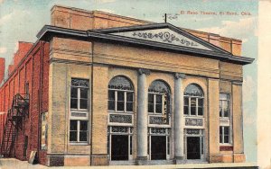 El Reno Oklahoma El Reno Theatre Vintage Postcard AA16331