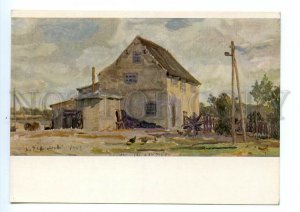 498829 Poland 1960 artist Wlodzimierz Zakrzewski mill Loknica Praza