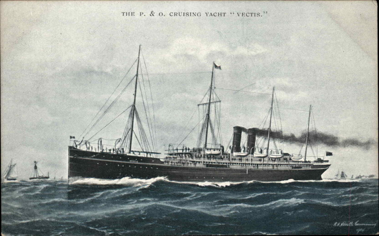 steam yacht vectis