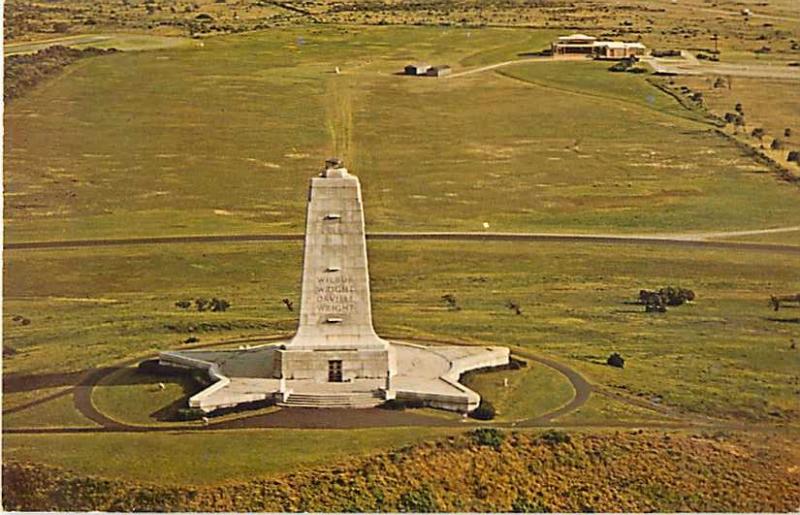 Wright Bros Memorial, Kitty Hawk, North Carolina NC Chrome