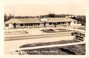 Trenton Ontario Dutch Hill Inn Motel Real Photo Antique Postcard K61620