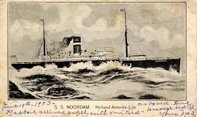 Holland-America Line - SS Noordam