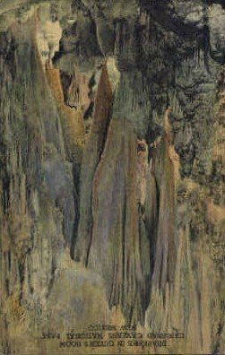 Draperies, Queen's Room in Carlsbad Caverns National Park, New Mexico