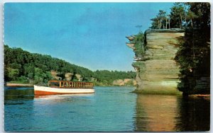 At Hawk's Beak, Lower Dells of the Wisconsin River - Wisconsin Dells, Wisconsin