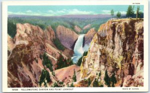 Yellowstone Canyon and Point Lookout, Yellowstone National Park - Wyoming