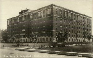 Rochester MN St. Mary's Hospital c1915 Real Photo Postcard