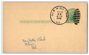 c1940's Letter to Miss Vallie Cash Card Detour MD New Windsor MD Postal Card 