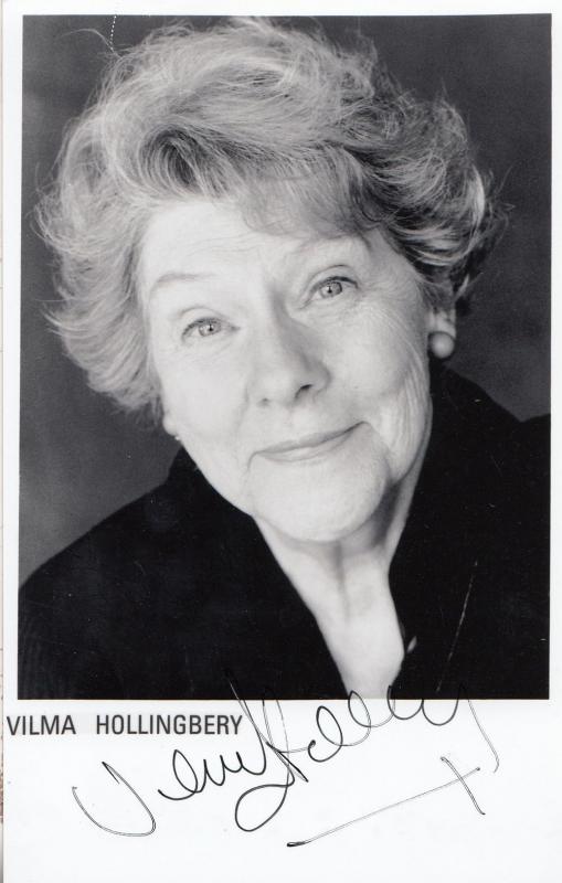 Vilma Hollingbery Babylon Movie The Bill Hand Signed Photo