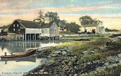 The Old Tide Mill in Kennebunkport, Maine