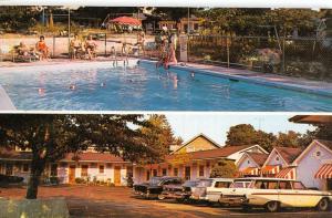 Highland Falls New York West Point Motel Multiview Vintage Postcard K39205