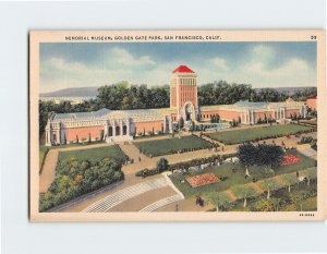 Q-01892 Memorial Museum, Golden Gate Park, San Francisco, California