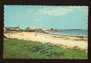 Kennebunk, Maine/ME Postcard, Spectacular View Of Shoreline & Beach