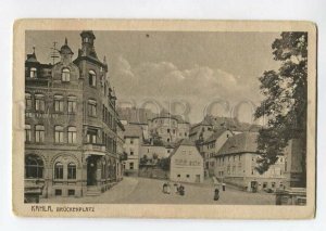 3086730 GERMANY Kahla Bruckenplatz Vintage PC