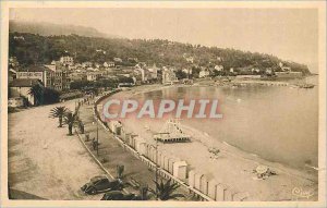 Old Post Card Le Lavandou (Var) Riviera Vision Morning on the Beach