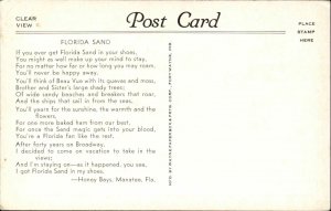 Bradenton FL Bay's Beau Grocery Store Postcard