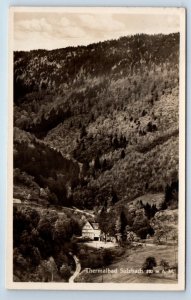 RPPC Thermalbad Sulzbach ALSACE France Postcard