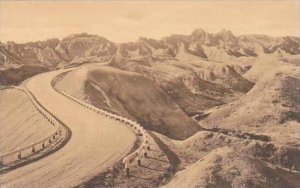 South Dakota Wall Dillon Pass Badlands National Monument Albertype