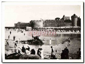 Modern Postcard Saint Malo