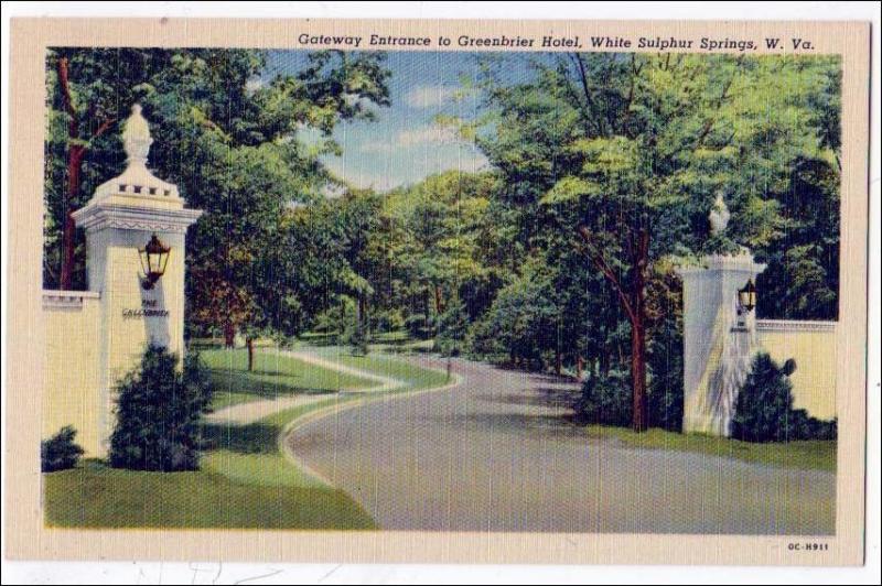 Greenbrier Hotel, White Sulphur Springs WV