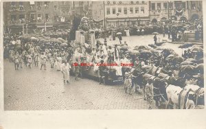 Germany, Furth or Nuremberg, RPPC, Festival Parade, Friedrich Korn Buch-Kunst