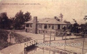 Clinton Country Club - Lock Haven, Pennsylvania PA  