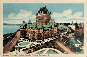 Canada Quebec Chateau Frontenac 1950