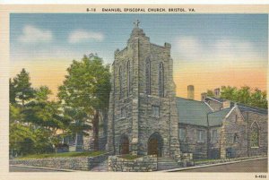 America  Postcard - Emanuel Episcopal Church - Bristol - VA - Ref TZ6963