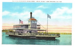 Leo B. Bisso New Orleans, Louisiana Ship Postcard.