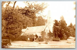 RPPC  Glendale  California  Little Church of the Flowers