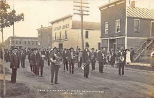 Alexandria MN Sauk Centre Band Store Front's Musical Instruments RPPC Postcard