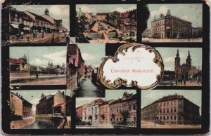 Hungary Miskolcrol, Üdvözlet Miskolcról Vintage Postcard C240