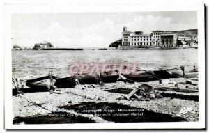 Old Postcard Banyuls sur Mer Memorial on I & # 39Ile Grasse Fontaulé