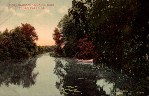 Iowa Cedar Falls First Slough Looking East