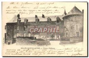 Old Postcard Sille Le Guillaume Vieux Chateau
