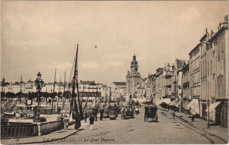 CPA La ROCHELLE-Le Quai Duperré (45329)