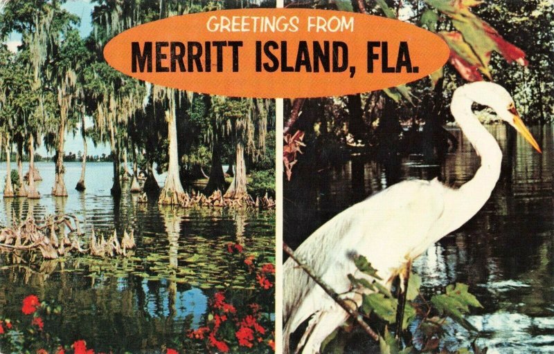 Postcard Merritt Island Florida